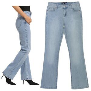 Theory Bootcut Stretch Denim Light Wash Jeans Size 6